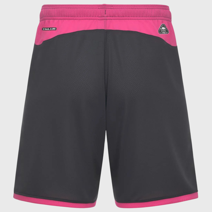Kappa Stade Francais Gym Shorts Grey 2026/27
