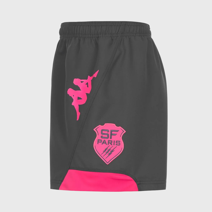 Kappa Stade Francais Rugby Shorts Grey 2026/27