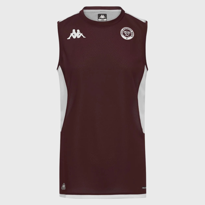 Kappa Bordeaux Begles Training Singlet Maroon 2026/27