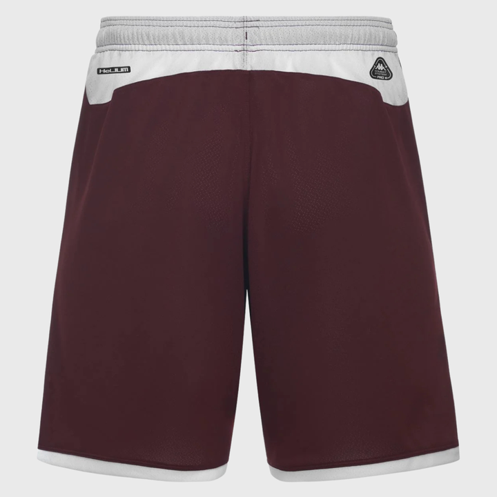 Kappa Bordeaux Begles Gym Shorts Maroon 2026/27