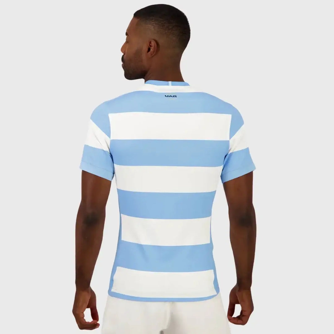 argentina rugby gear Le Coq Sportif Argentina Men's Home Rugby Shirt – Rugbystuff.com