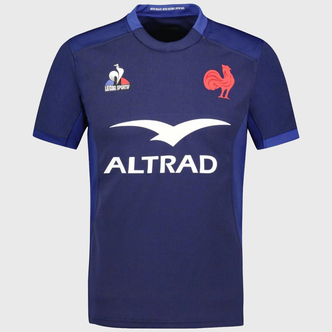 Le Coq Sportif France Men's Home Replica Rugby Shirt 2023/24 - Rugbystuff.com