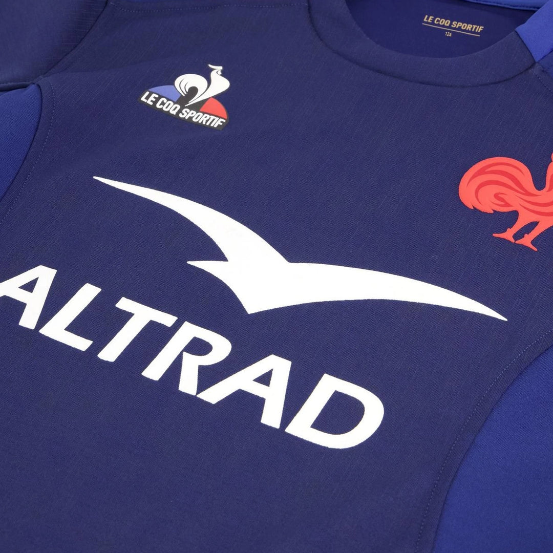 Le Coq Sportif France Men's Home Replica Rugby Shirt 2023/24 - Rugbystuff.com