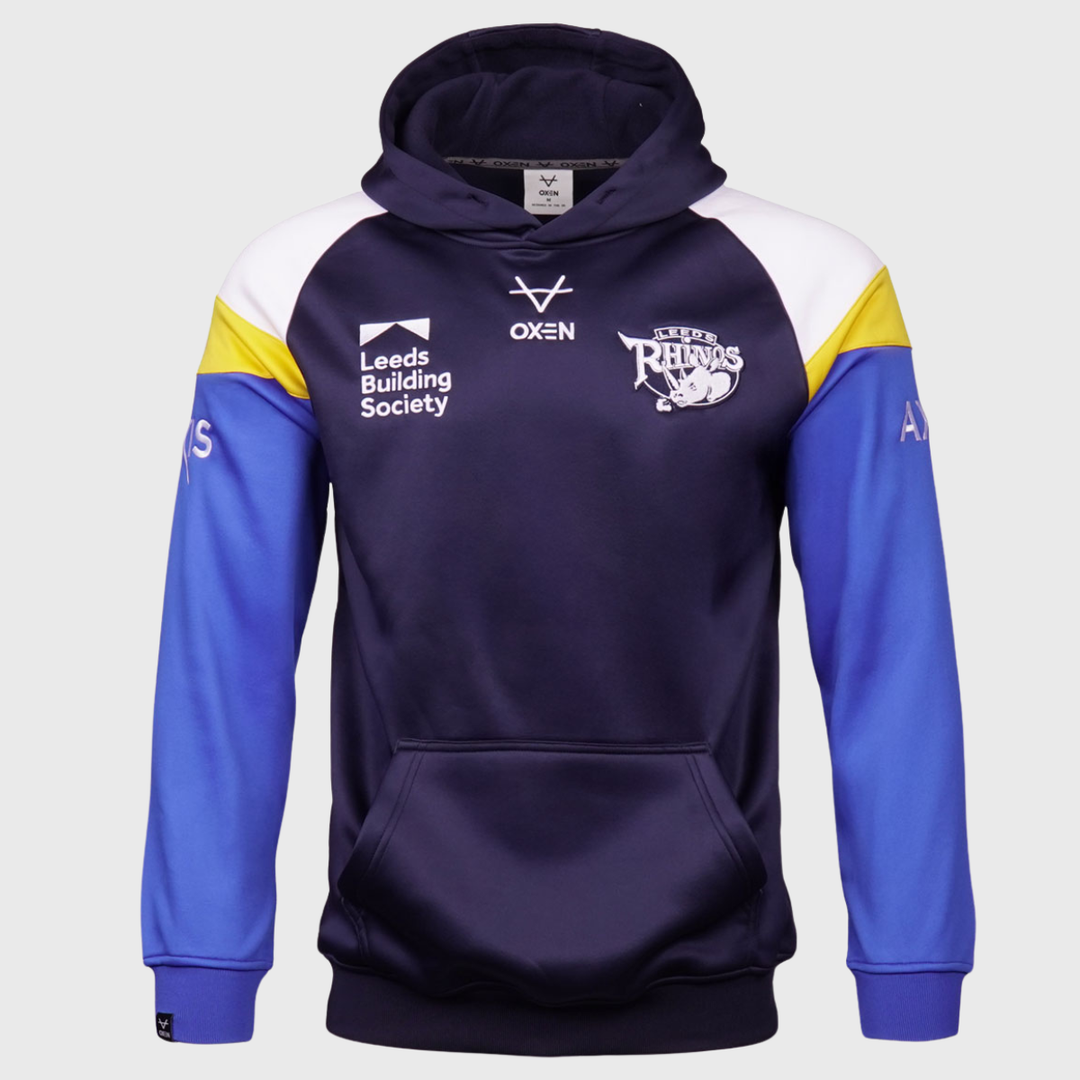 Oxen Leeds Rhinos Pullover Hoody 2026 - Rugbystuff.com