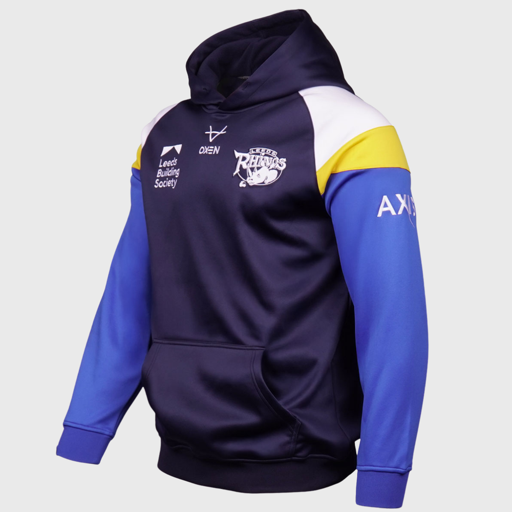 Oxen Leeds Rhinos Pullover Hoody 2026 - Rugbystuff.com