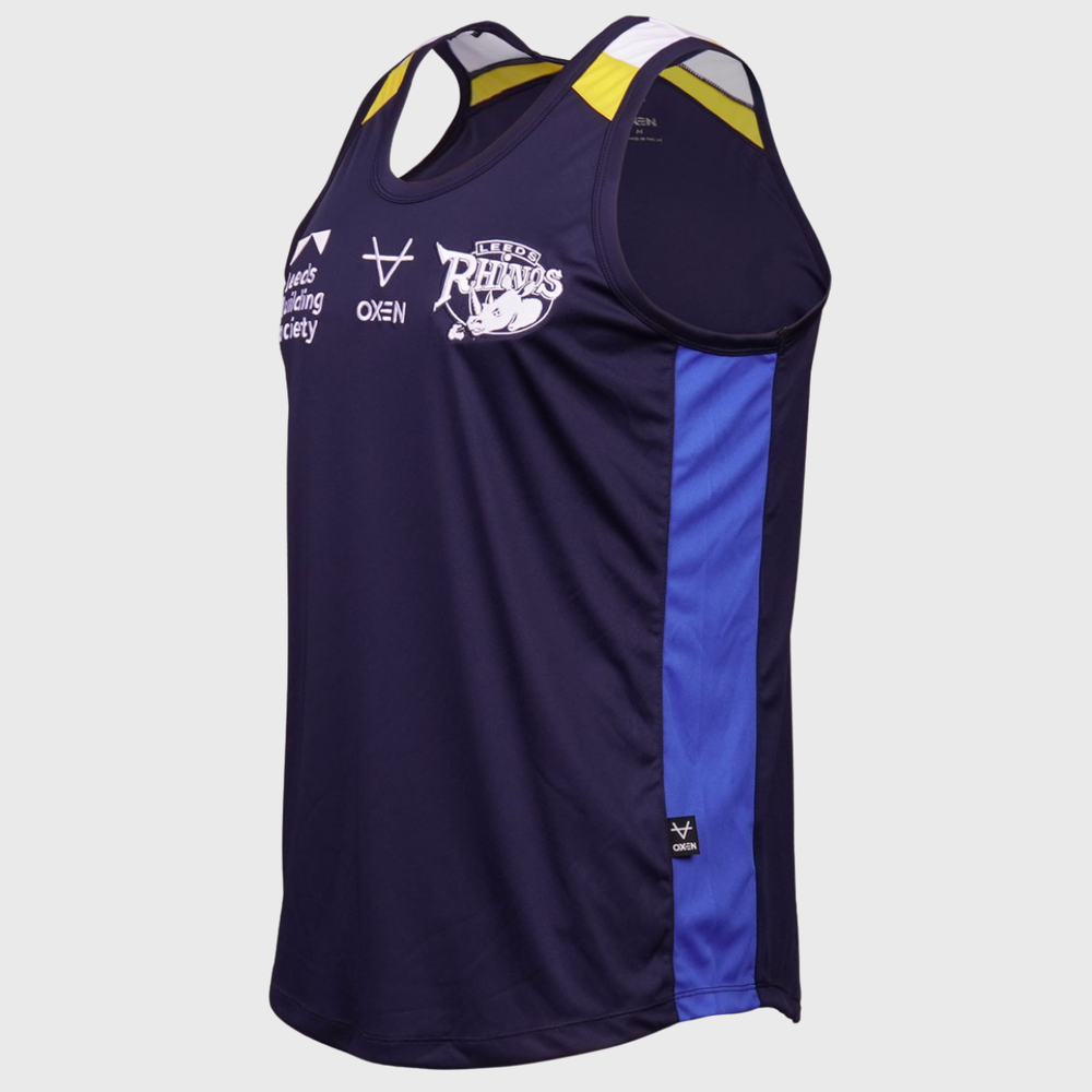 Oxen Leeds Rhinos Gym Training Singlet 2026 - Rugbystuff.com