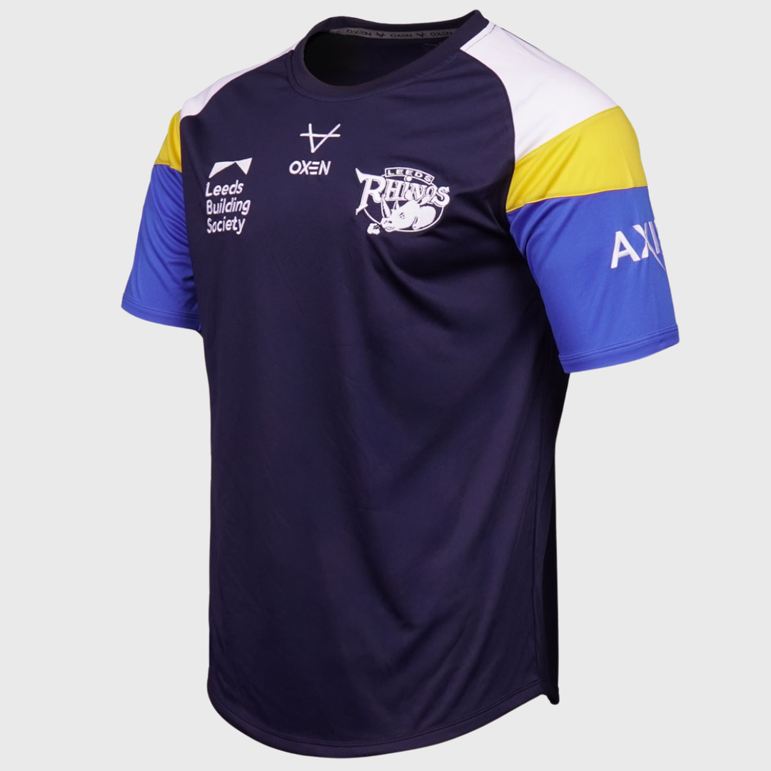 Oxen Leeds Rhinos Gym Training Tee 2026 - Rugbystuff.com