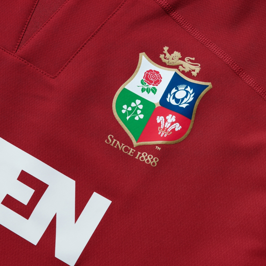 Canterbury British & Irish Lions Men's Drill Top Red - Rugbystuff.com
