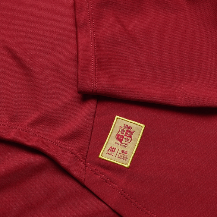 Canterbury British & Irish Lions Men's Drill Top Red - Rugbystuff.com