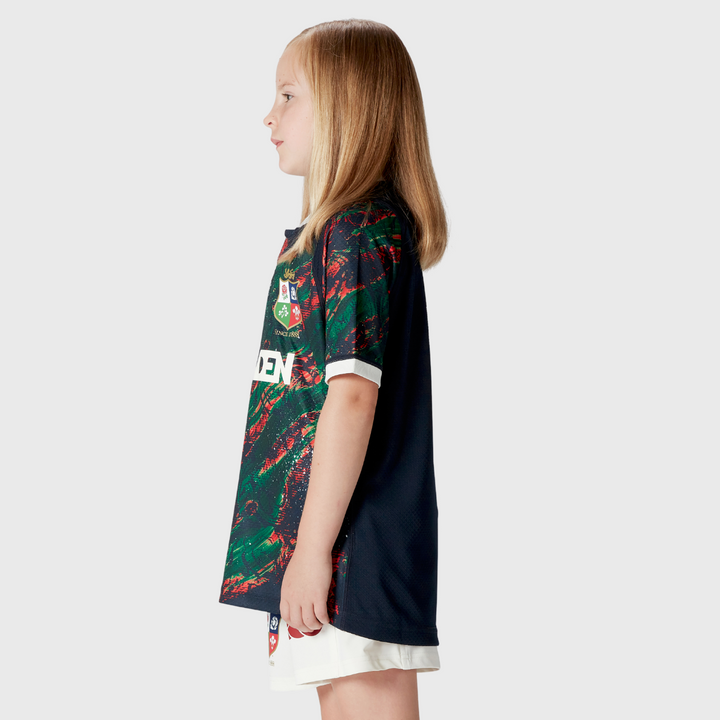 Canterbury British & Irish Lions AU 2025 Kid's Warm Up Rugby Shirt - Rugbystuff.com