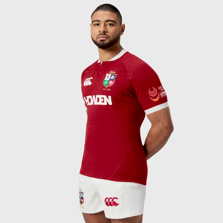 Canterbury British & Irish Lions AU 2025 Player's Test Rugby Shirt - Rugbystuff.com