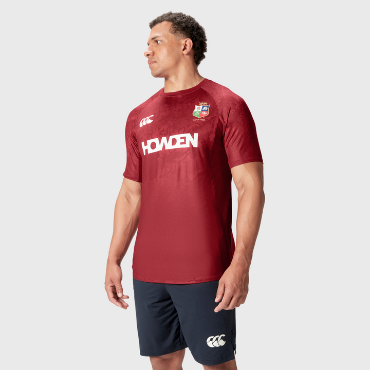 Canterbury British & Irish Lions Men's Superlight Tee Red - Rugbystuff.com