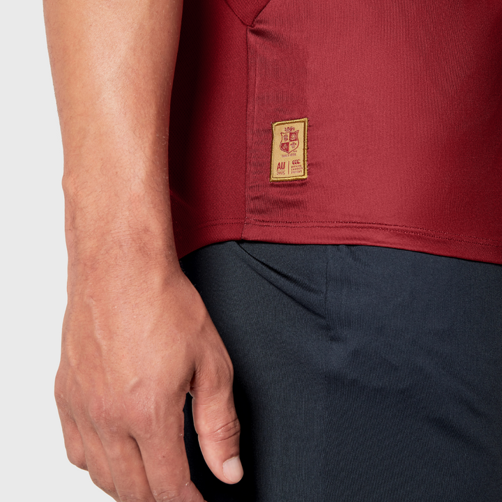 Canterbury British & Irish Lions Men's Superlight Tee Red - Rugbystuff.com