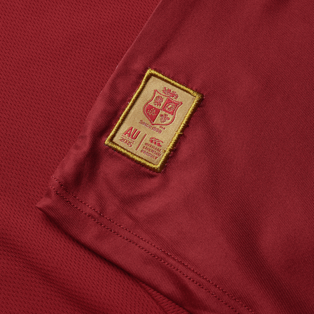 Canterbury British & Irish Lions Men's Superlight Tee Red - Rugbystuff.com