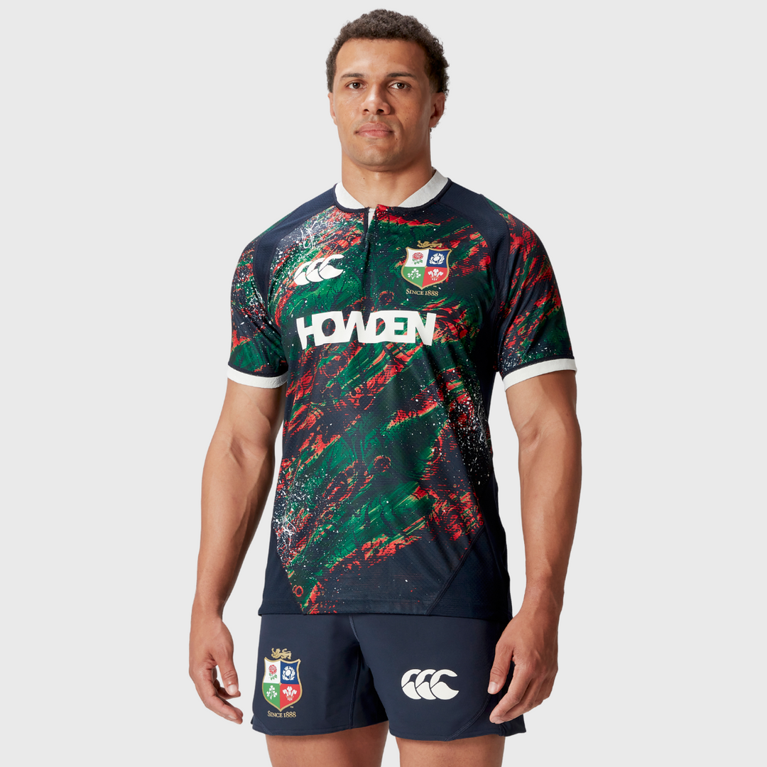 Canterbury British & Irish Lions AU 2025 Warm Up Rugby Shirt - Rugbystuff.com