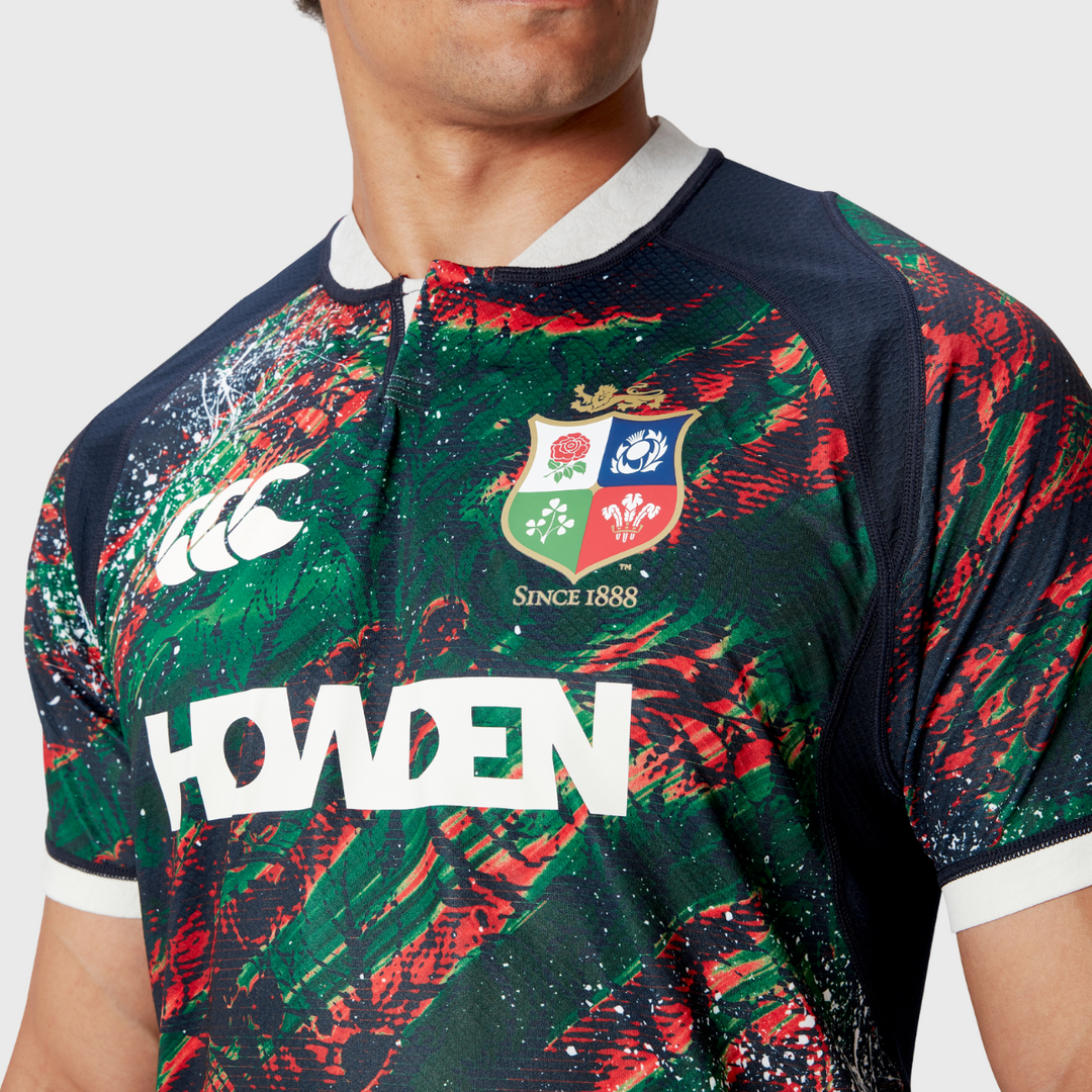 Canterbury British & Irish Lions AU 2025 Warm Up Rugby Shirt - Rugbystuff.com
