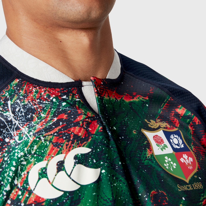 Canterbury British & Irish Lions AU 2025 Warm Up Rugby Shirt - Rugbystuff.com