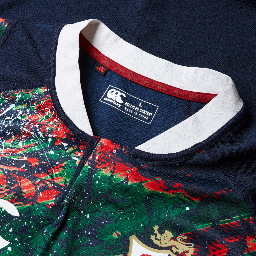 Canterbury British & Irish Lions AU 2025 Warm Up Rugby Shirt - Rugbystuff.com