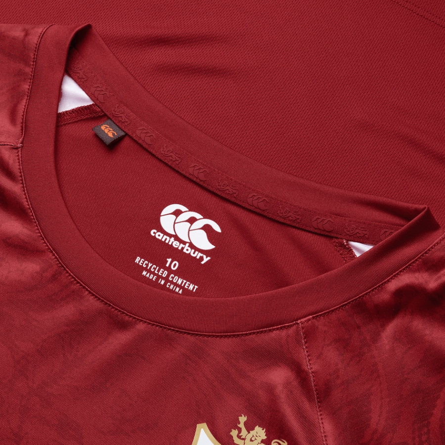 Canterbury British & Irish Lions Women's Superlight Tee Red - Rugbystuff.com
