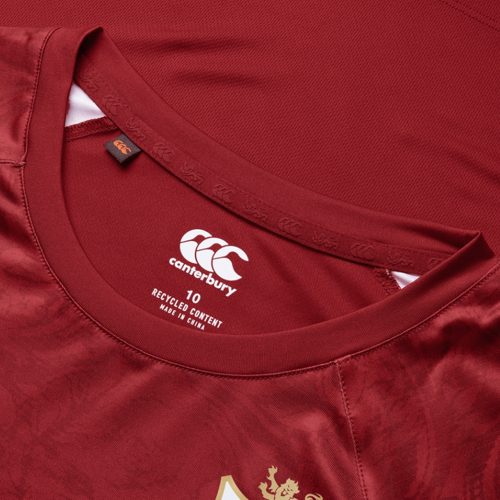 Canterbury British & Irish Lions Women's Superlight Tee Red - Rugbystuff.com