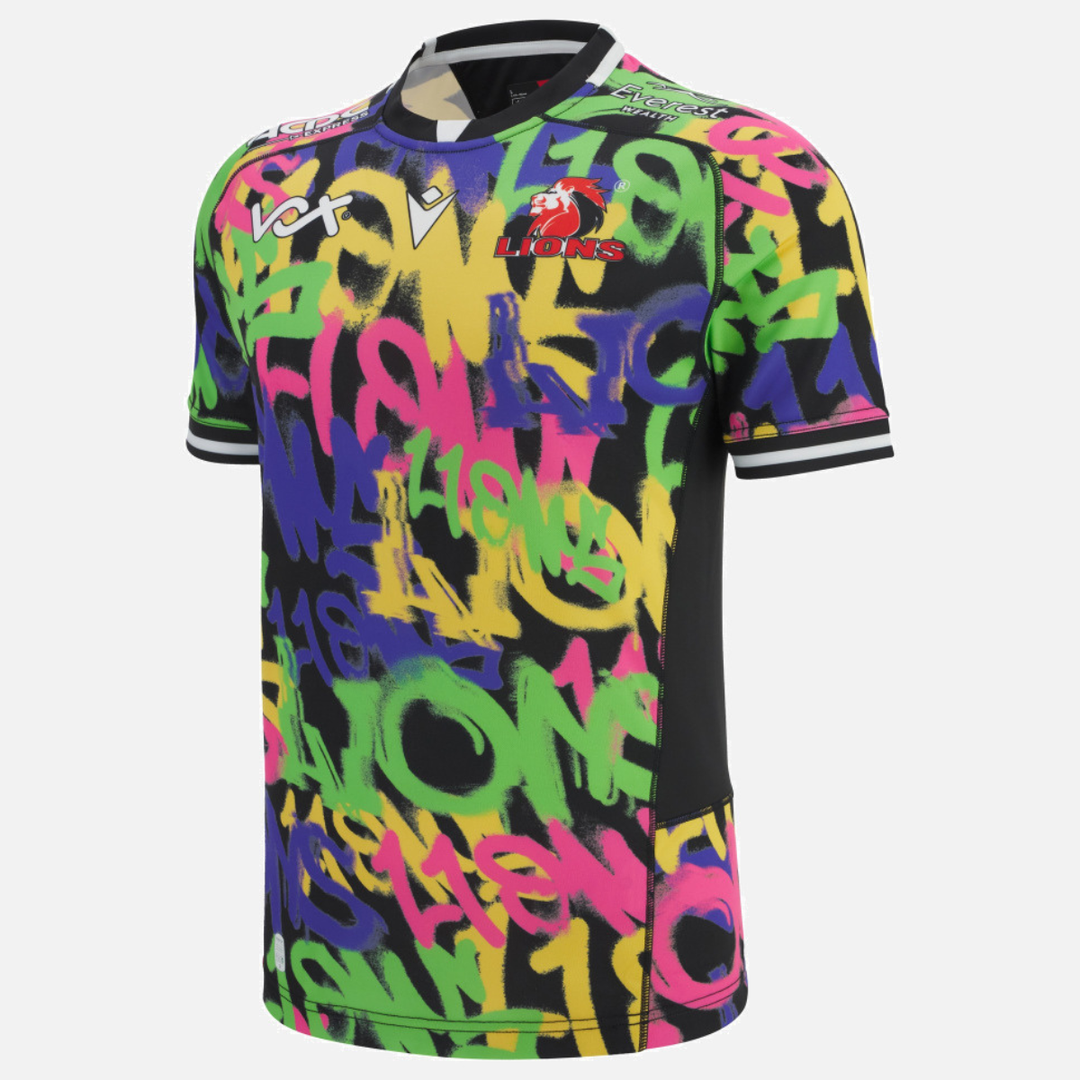 Macron Lions Away Replica Rugby Shirt 2025/26 - Rugbystuff.com