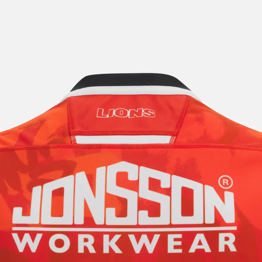 Macron Lions Home Replica Rugby Shirt 2025/26 - Rugbystuff.com
