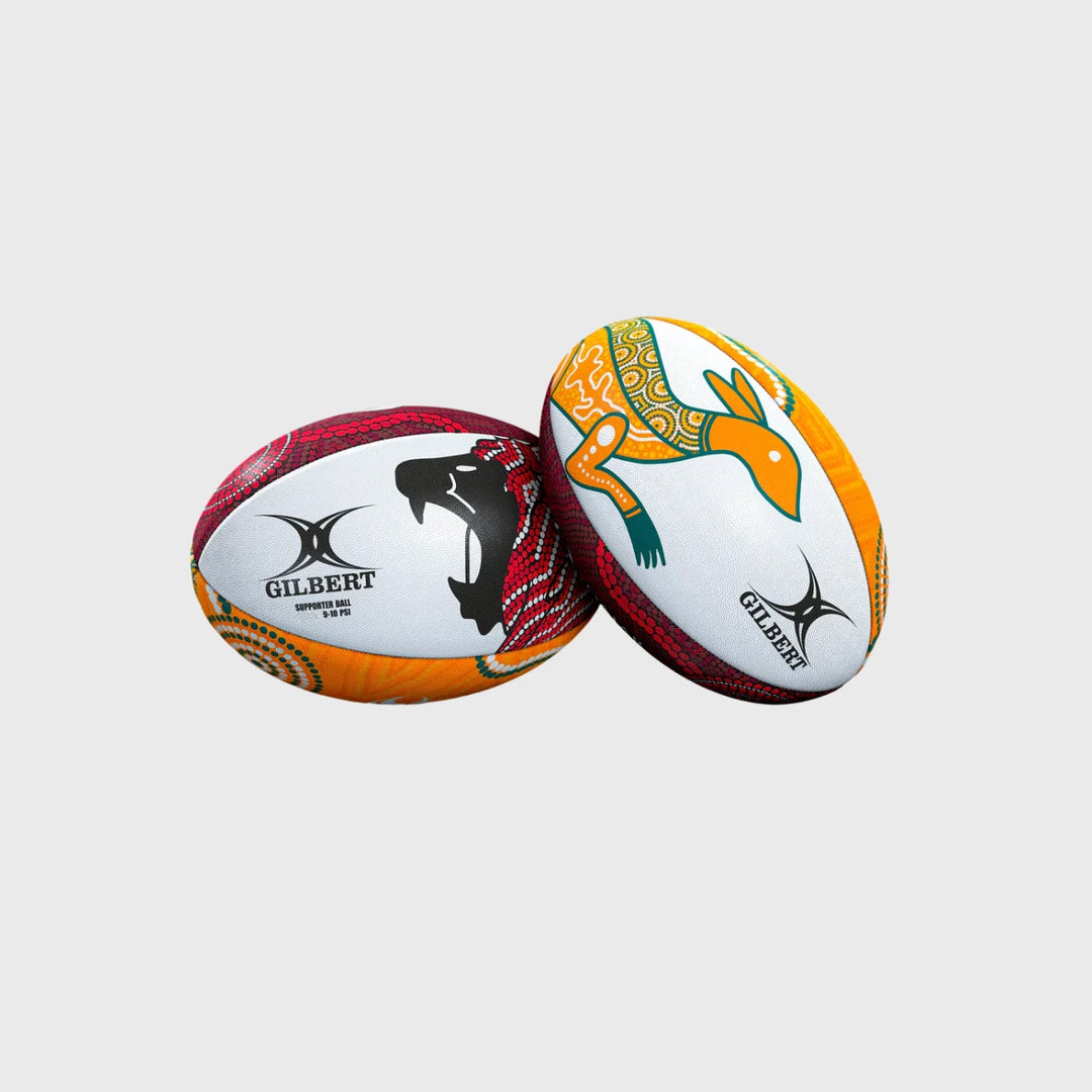 Gilbert British & Irish Lions 2025 Supporter Mini Rugby Ball - Rugbystuff.com