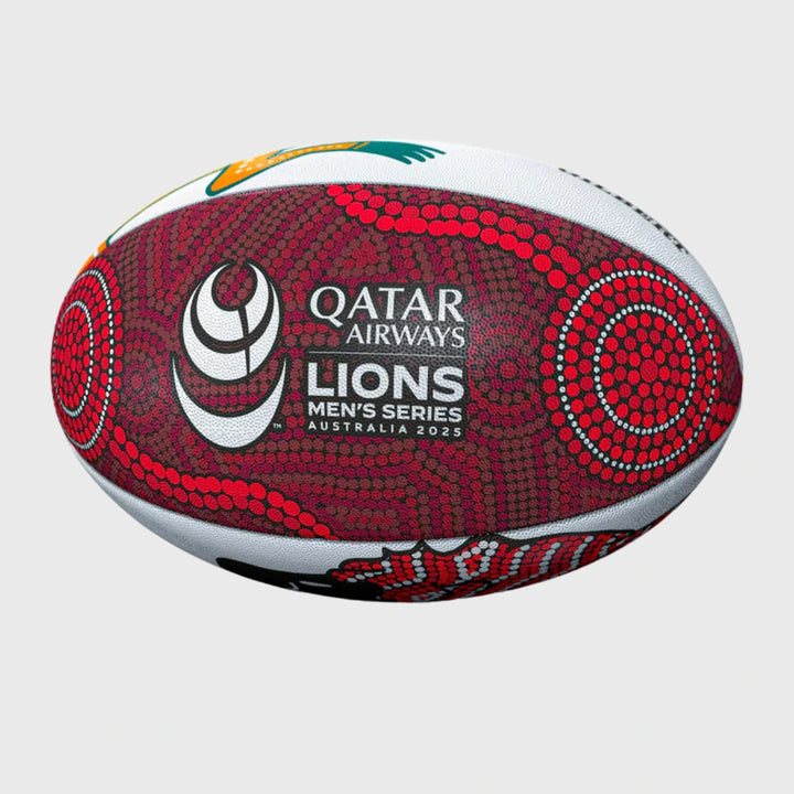 Gilbert British & Irish Lions 2025 Supporter Rugby Ball - Rugbystuff.com
