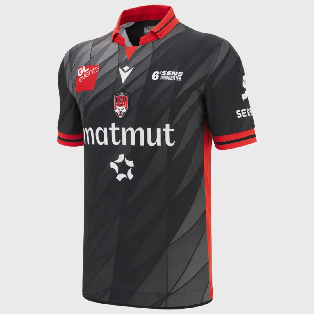 Macron Lyon Olympique Home Replica Rugby Shirt 2025/26 - Rugbystuff.com