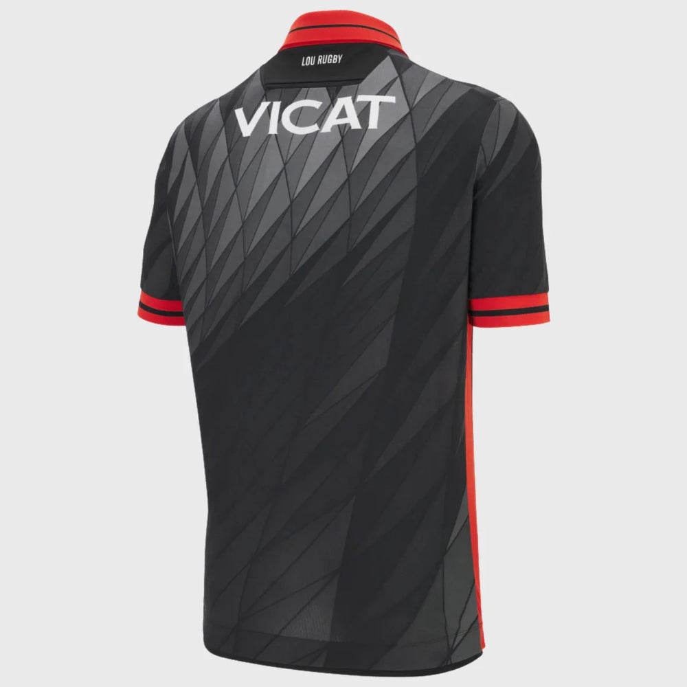 Macron Lyon Olympique Home Replica Rugby Shirt 2025/26 - Rugbystuff.com