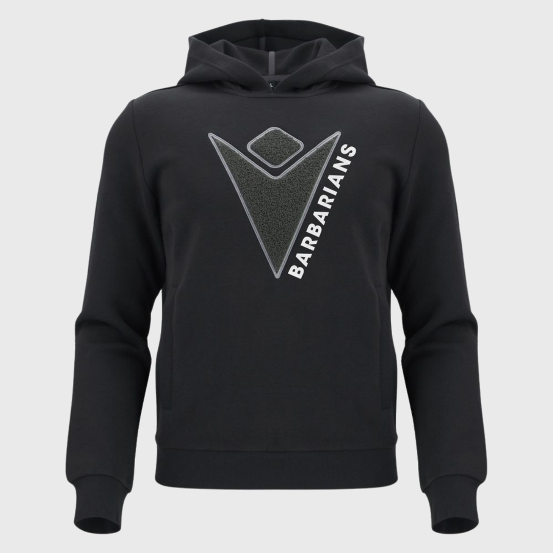 Macron Barbarians Rugby Leisure Hoody 2026/27