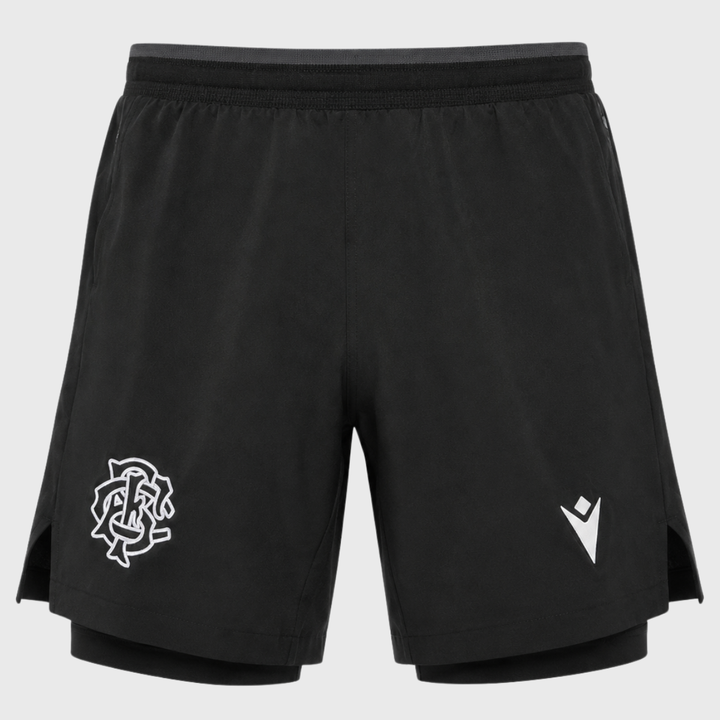 Macron Barbarians Rugby Training Gym Shorts 2026/27