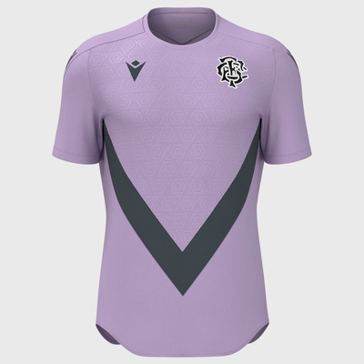 Macron Barbarians Rugby Player's Poly Dry Tee Lilac 2025/26