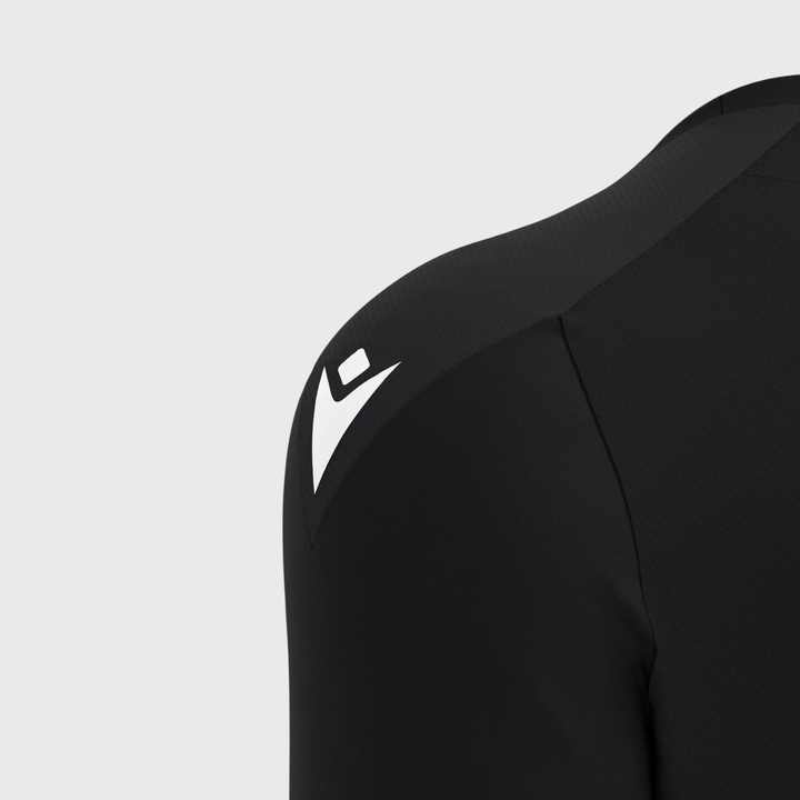 Macron Barbarians Rugby Staff Poly Dry Tee Black 2025/26