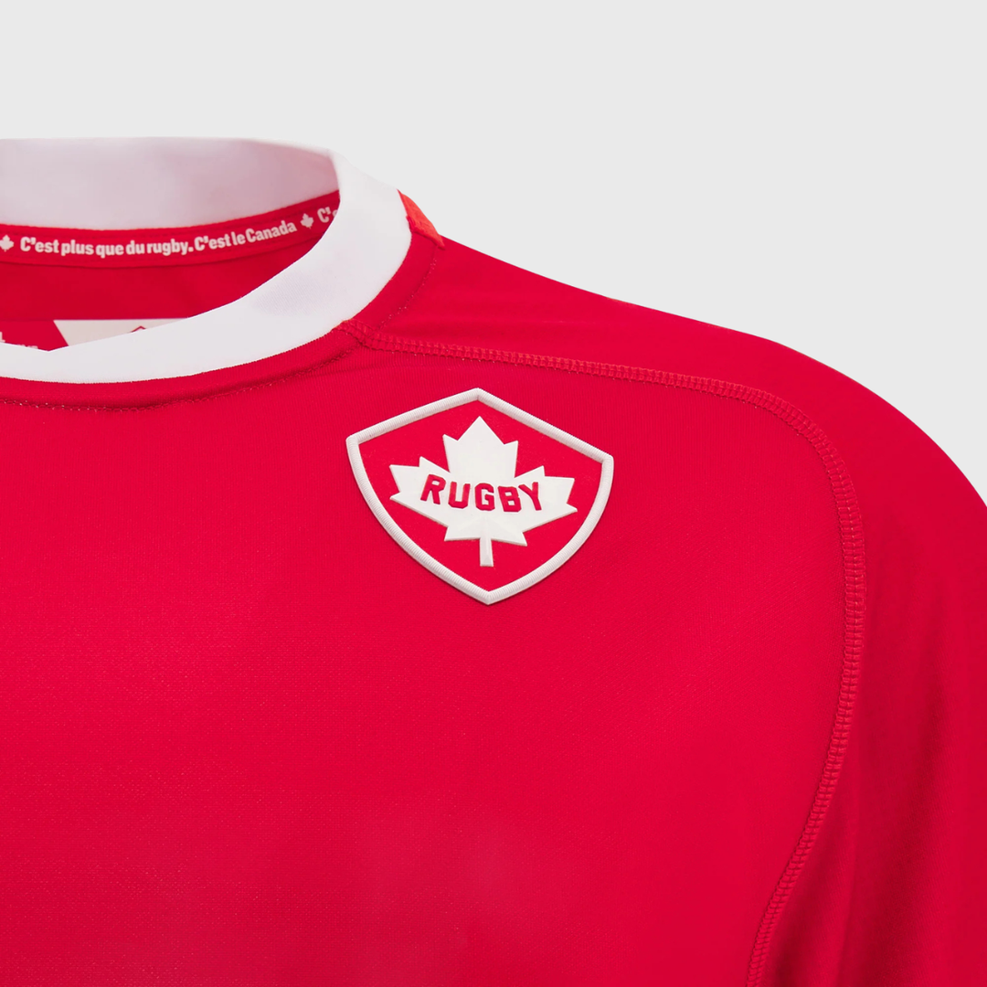 Macron Canada Men's Home Replica Rugby Shirt 2025/26 - Rugbystuff.com