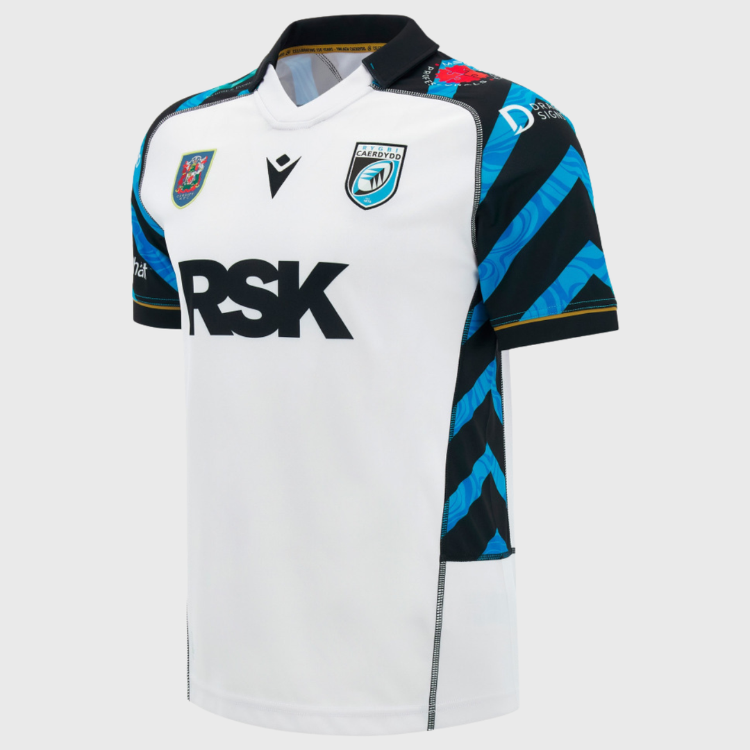 Macron Cardiff Rugby Away Replica Shirt 2026/27