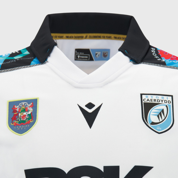 Macron Cardiff Rugby Away Replica Shirt 2026/27
