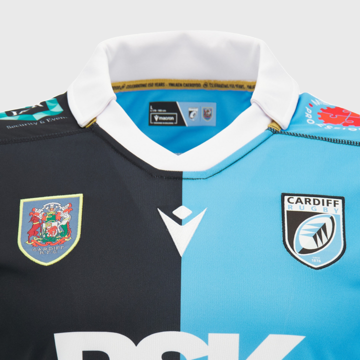 Macron Cardiff Rugby Home Replica Shirt 2026/27