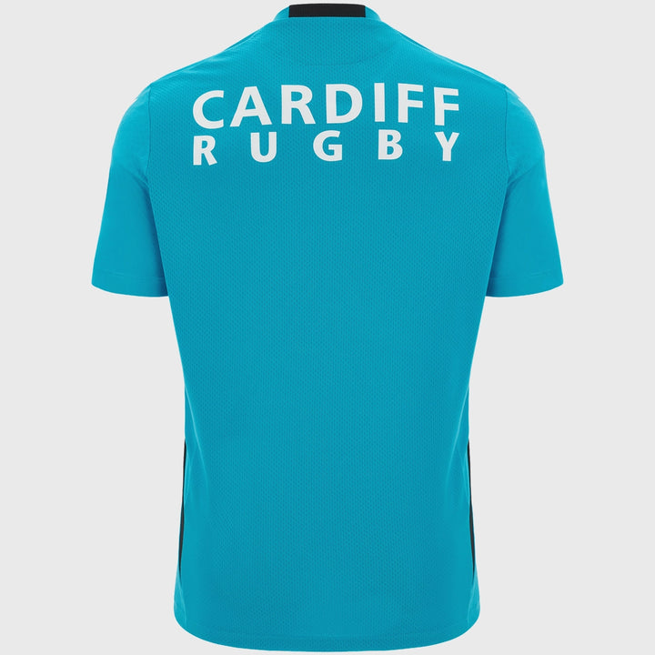 Macron Cardiff Rugby Poly Dry Tee 2023/24 - Rugbystuff.com