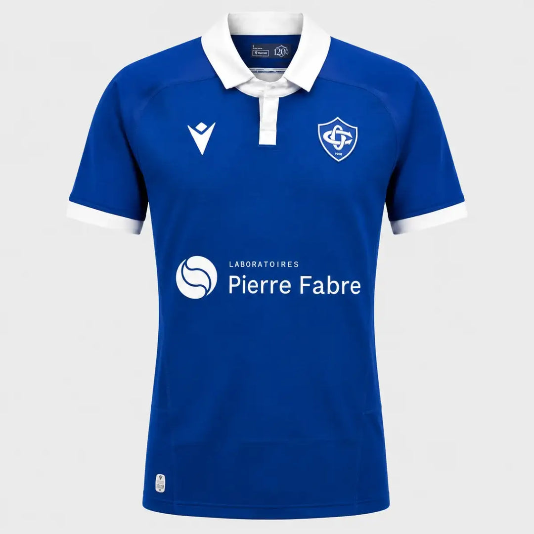 MacronCastresHomeReplicaShirt - Rugbystuff.com