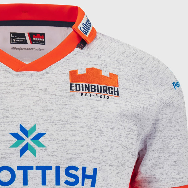 Macron Edinburgh Rugby Kid's Away Replica Shirt 2023/24 - Rugbystuff.com