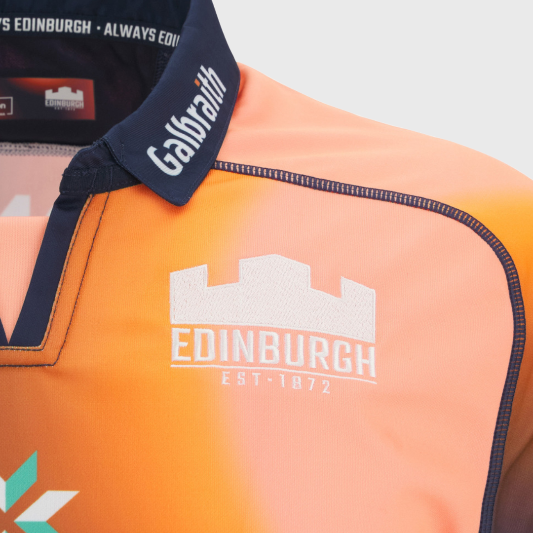 Macron Edinburgh Euro Replica Rugby Shirt 2025/26