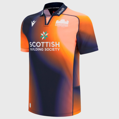 Macron Edinburgh Euro Replica Rugby Shirt 2025/26