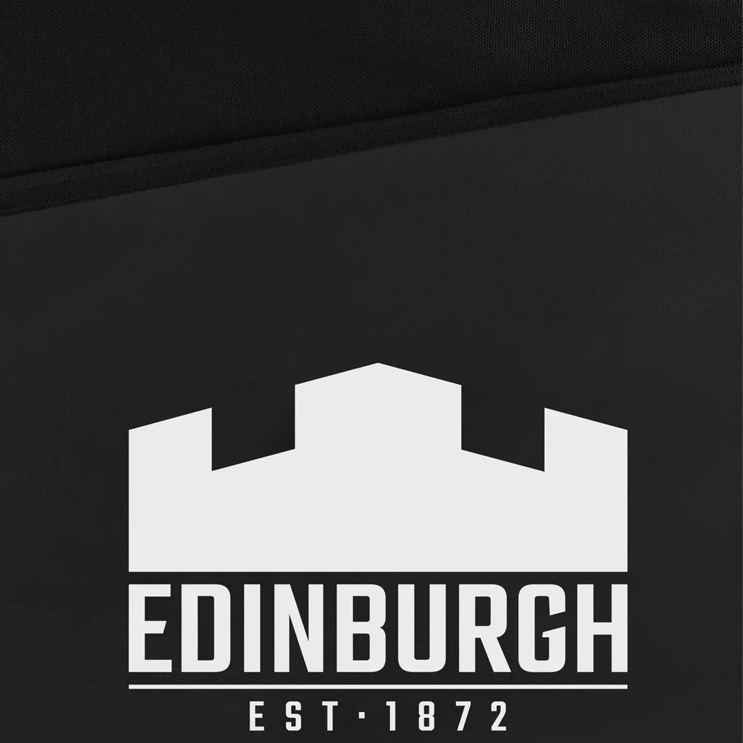 Macron Edinburgh Rugby Holdall Gym Bag Black - Rugbystuff.com