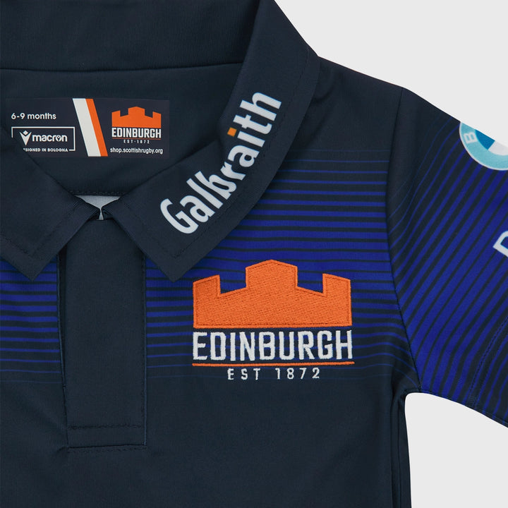 Macron Edinburgh Rugby Baby Home Replica Shirt 2023/24 - Rugbystuff.com