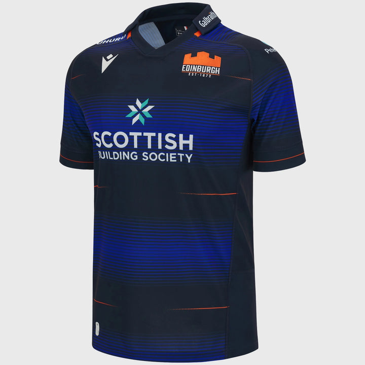 Macron Edinburgh Rugby Men's Home Replica Shirt 2023/24 - Rugbystuff.com