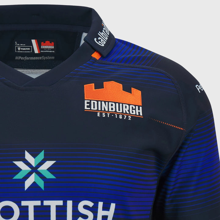Macron Edinburgh Rugby Kid's Home Replica Shirt 2023/24 - Rugbystuff.com