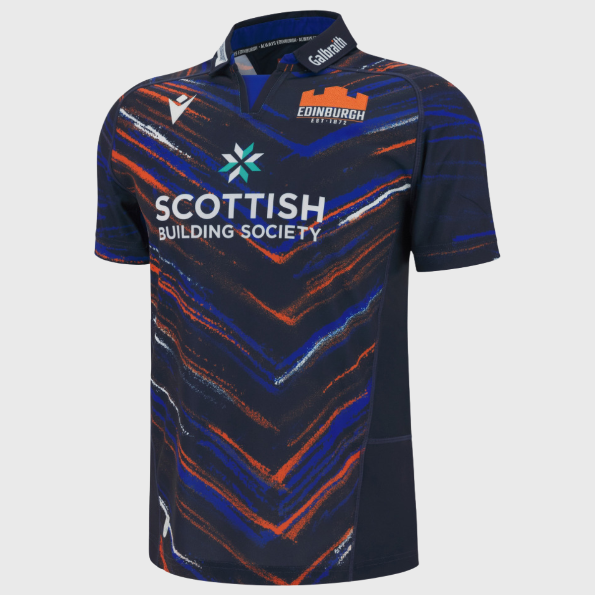 Macron Edinburgh Home Replica Rugby Shirt 2025/26 - Rugbystuff.com