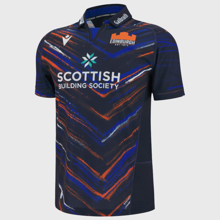 Macron Edinburgh Home Replica Rugby Shirt 2025/26 - Rugbystuff.com