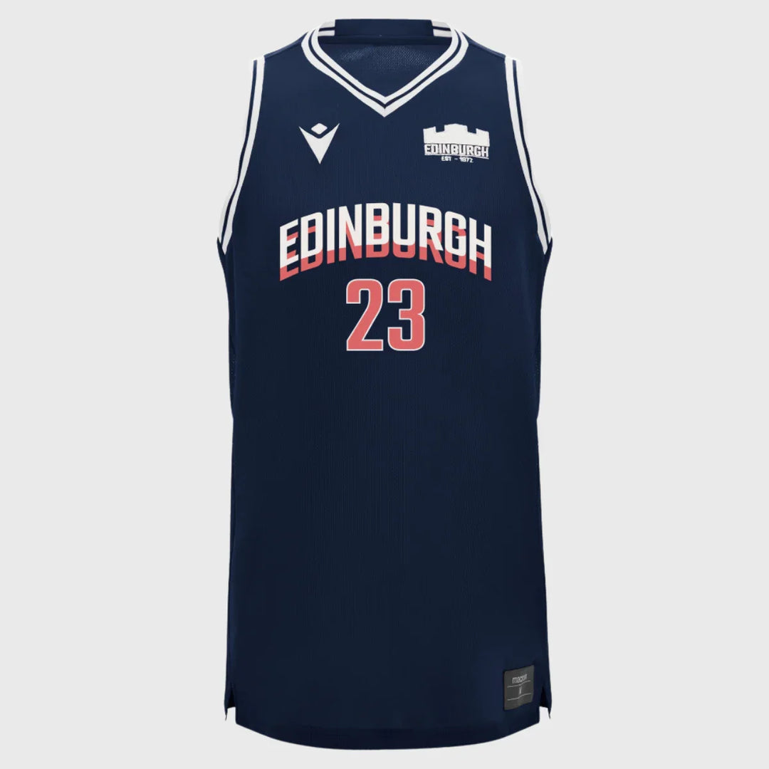 Macron Edinburgh Rugby Basketball Singlet 2025/26 - Rugbystuff.com
